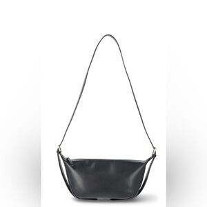 NWT Time & Tru Black Sling Crossbody Bag Minimalist Shoulder Purse